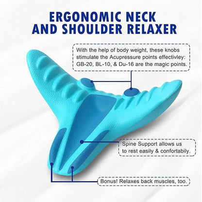 NECK AND SHOULDER RELAXER CERVICAL TRACTION DEVICE