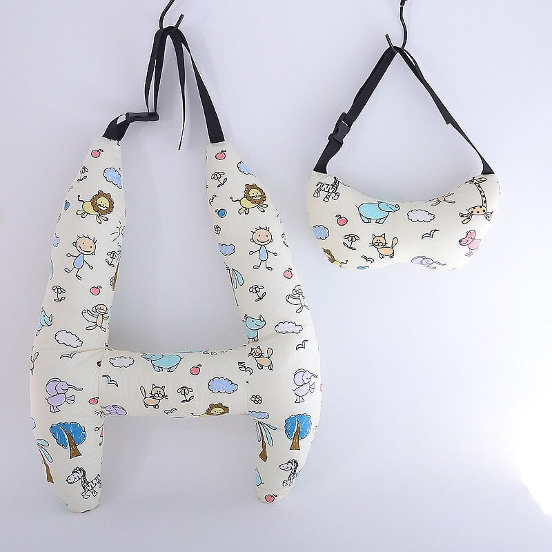 2PCS CHILDREN SLEEP HEADREST PILLOW