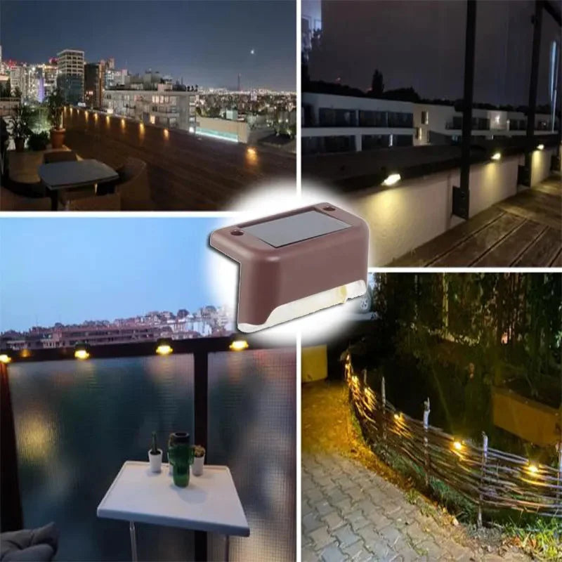 SOLAR OUTDOOR LED DECK LIGHTS