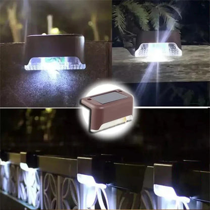 SOLAR OUTDOOR LED DECK LIGHTS