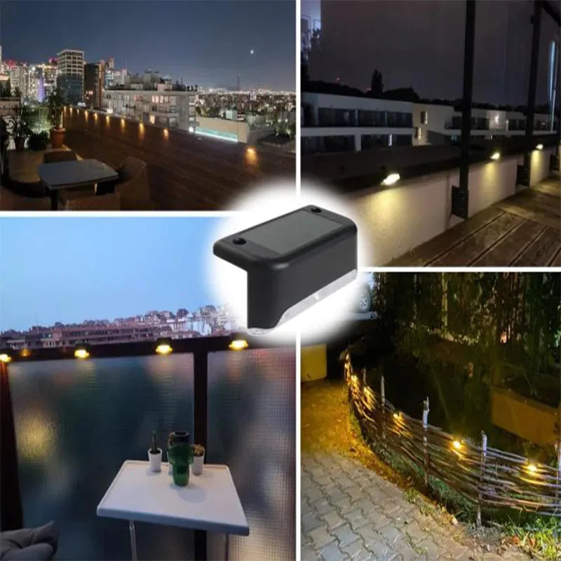 SOLAR OUTDOOR LED DECK LIGHTS