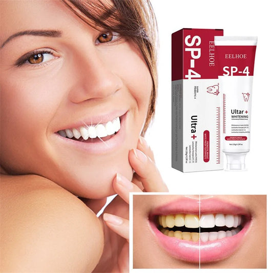 BRIGHTENING STAIN REMOVING PROBIOTIC TOOTHPASTE- ALL SMILES