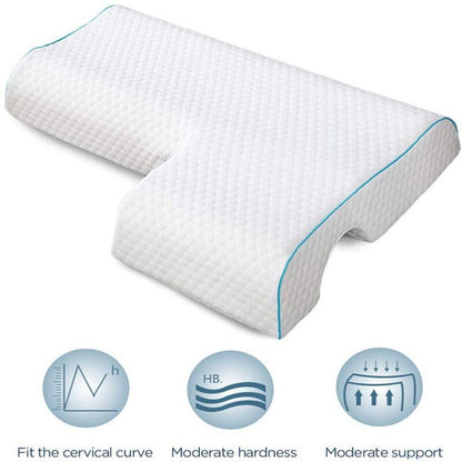 Couples Pillow with Slow Rebound Memory Foam