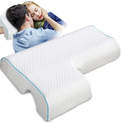 Couples Pillow with Slow Rebound Memory Foam