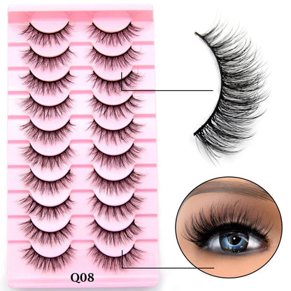 10 Pairs Eyelashes