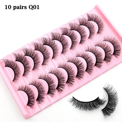 10 Pairs Eyelashes