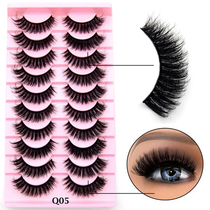 10 Pairs Eyelashes