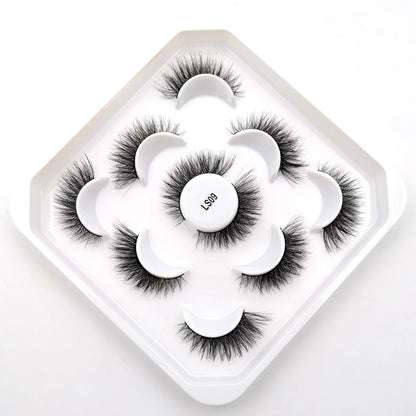 10 Pairs Eyelashes