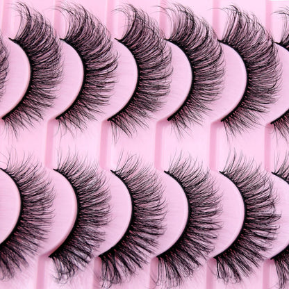 10 Pairs Eyelashes