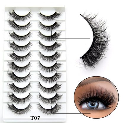 10 Pairs Eyelashes