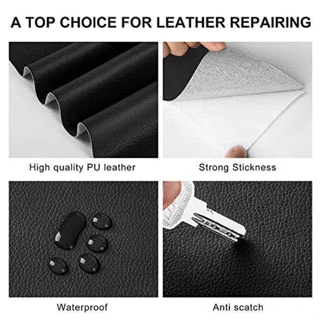 50cmx100cm Self Adhesive Leather Repair Kit Patch