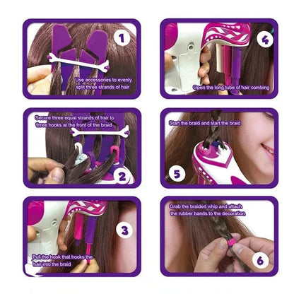 Automatic DIY Hair Knitting Machine Braid Hair Tools