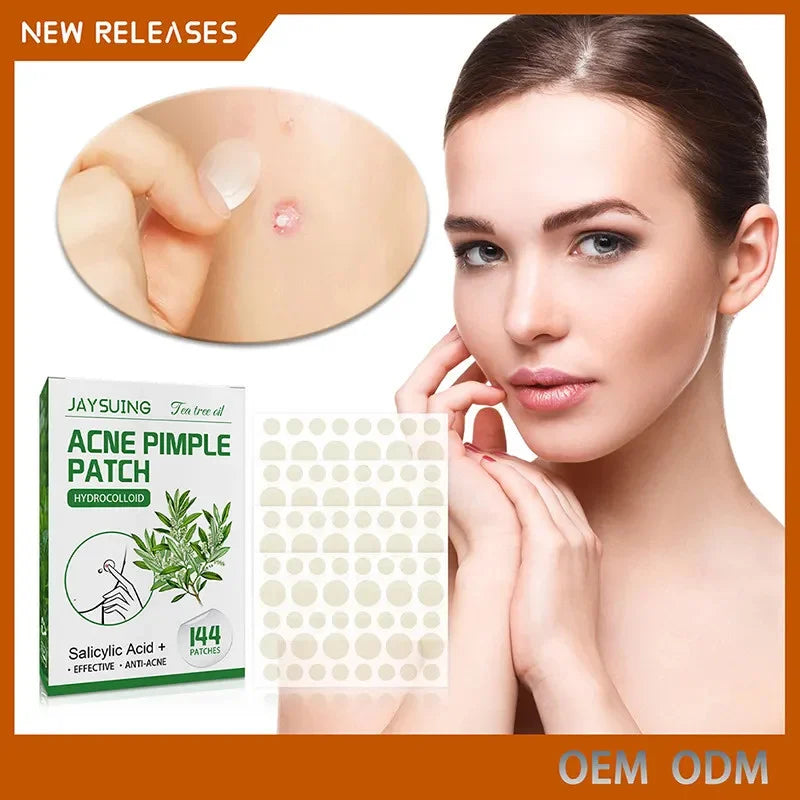 144 Patches Acne Pimple Patch Face Invisible Stickers