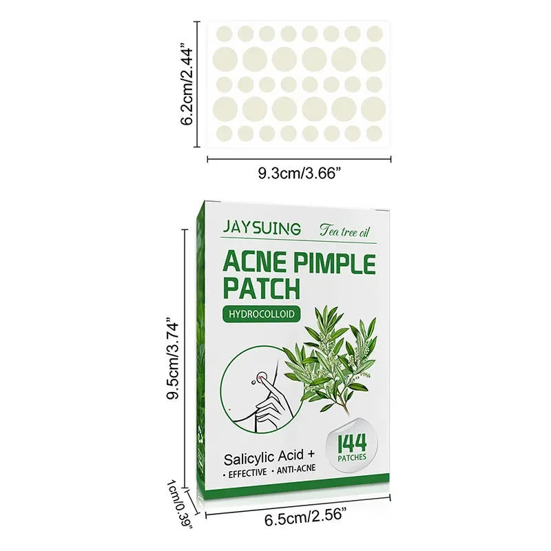 144 Patches Acne Pimple Patch Face Invisible Stickers