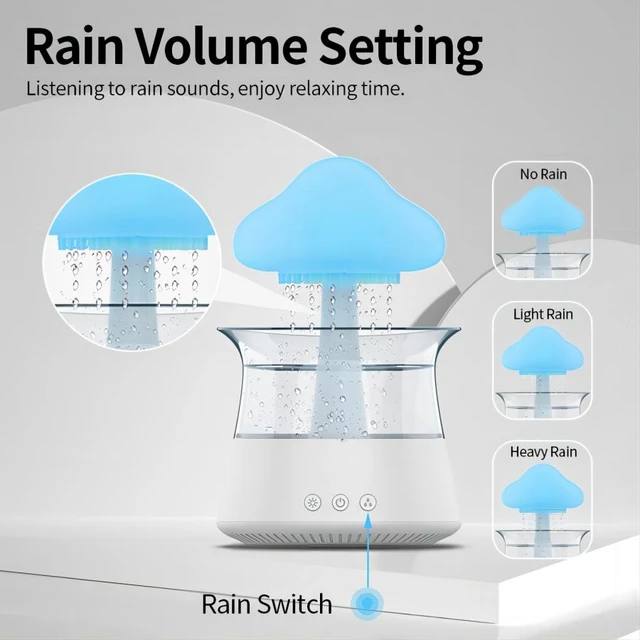 Humidifier Raindrop Aromatherapy