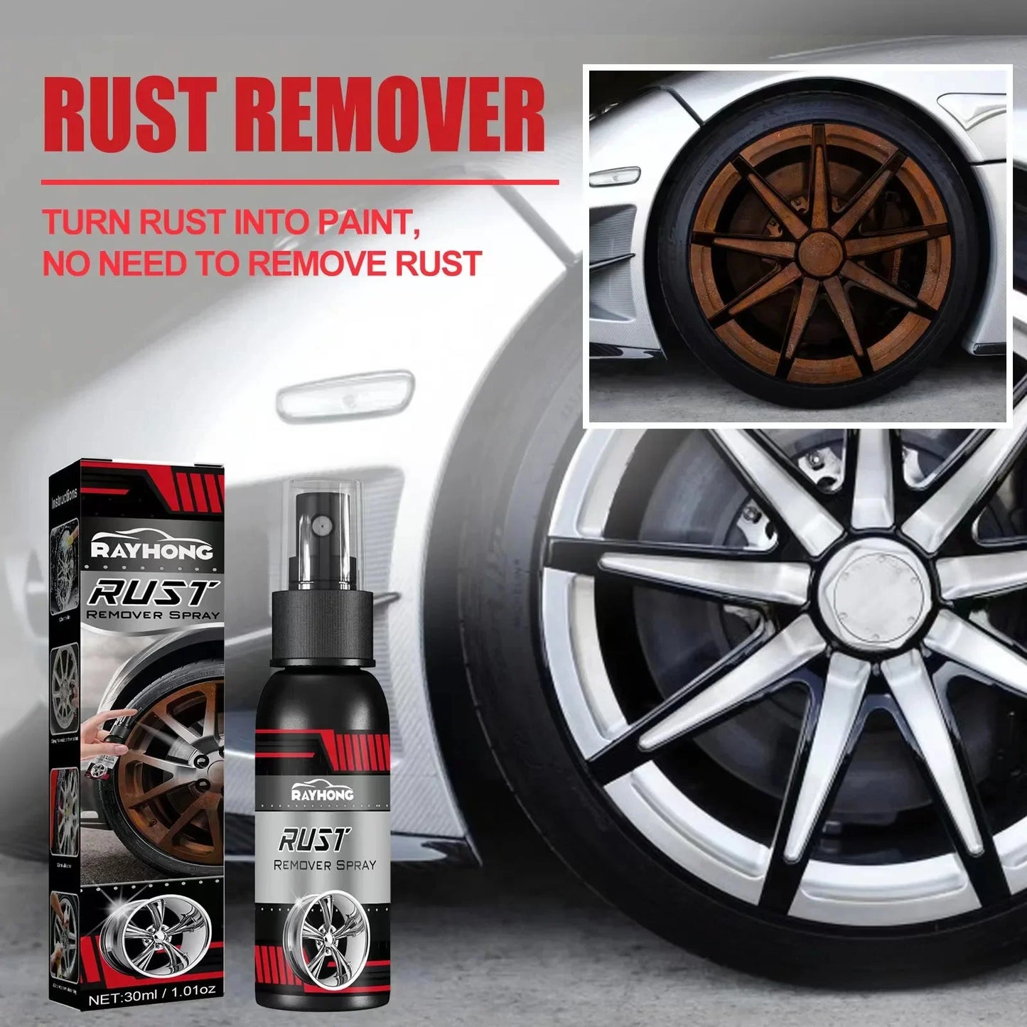 30ML Multi Purpose Rust Remover Spray