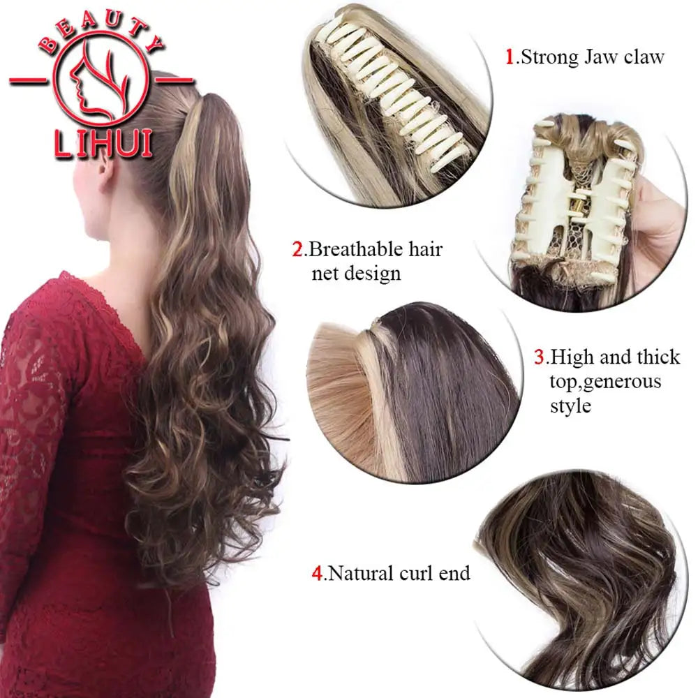 Hairpiece with Clip "Beauty LIHUI"