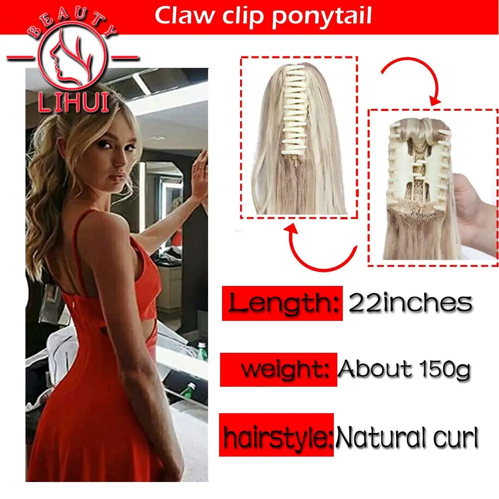 Hairpiece with Clip "Beauty LIHUI"