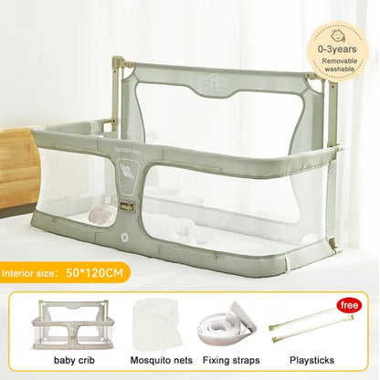 Lightweight Bedside Crib Dual-use