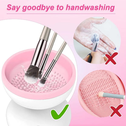 Portable USB Makeup Brush Cleaner