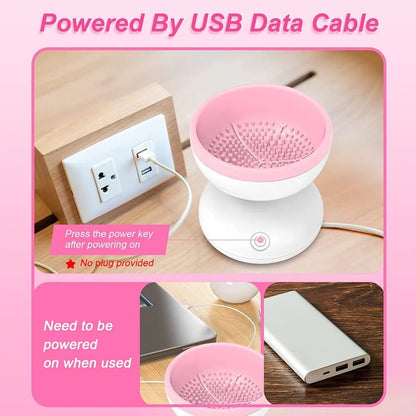 Portable USB Makeup Brush Cleaner