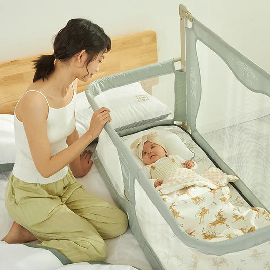 Lightweight Bedside Crib Dual-use