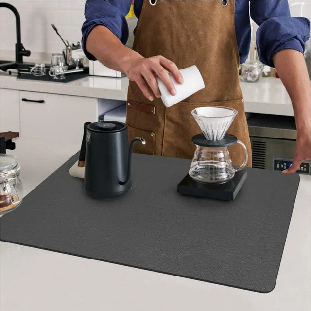 Multi-Purpose Super Absorbent Kitchen Counter Drying Mat