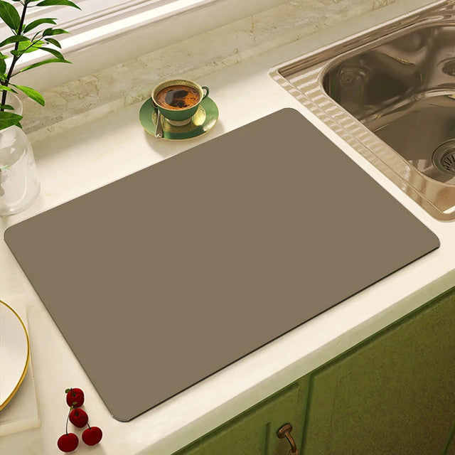 Multi-Purpose Super Absorbent Kitchen Counter Drying Mat